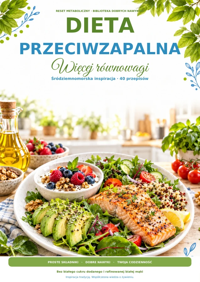 Okładka Dieta przeciwzapalna
