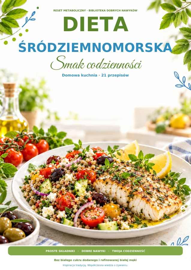 Okładka Dieta śródziemnomorska