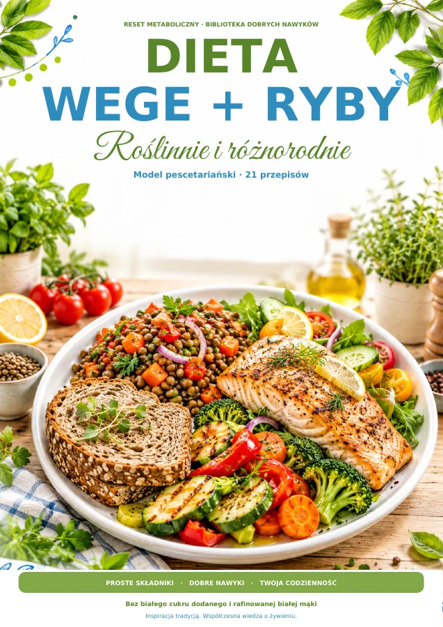 Okładka Dieta wege + ryby